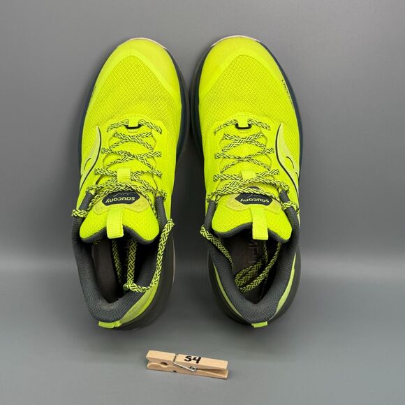 Saucony Xodus Ultra 3 Men's 8 Citron Yellow Athletic Trail Running Sneakers - Picture 10 of 10